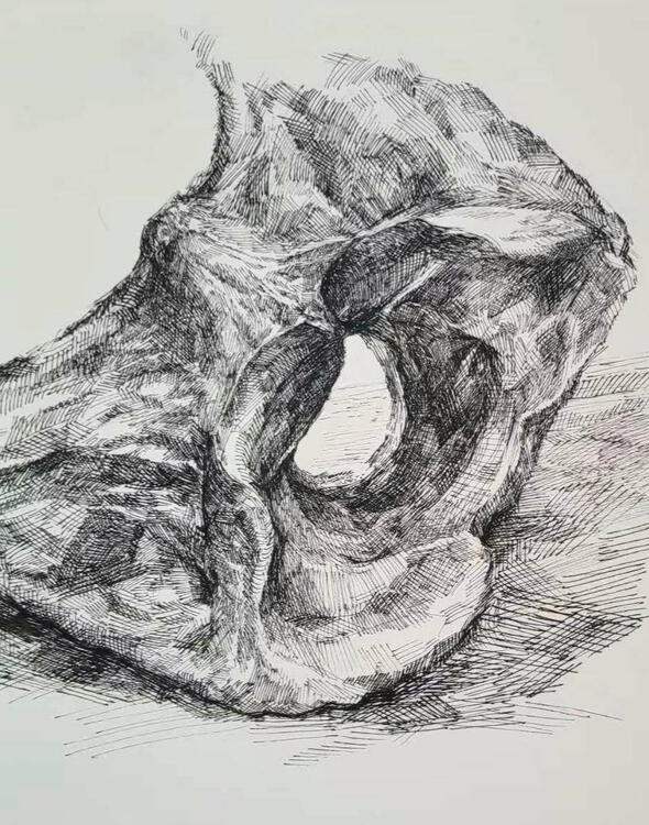 Ink on paper (2025)